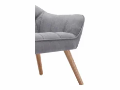 Vente-unique Sofá Escandinavo|Sofá - 2 Plazas|Sofá de 2 plazas de tela acolchado de estilo escandinavo. Tendencia del momento. Medidas: Ancho 127 x Prof. 73 x Alt. 77 cm. CASERTA
