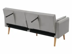 Sofá de 2 plazas de terciopelo , con respaldo y reposabrazos ajustables, de diseño moderno, para salón o dormitorio^OKWISH Clearance