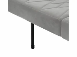 Sofá de 2 plazas de terciopelo , con respaldo y reposabrazos ajustables, de diseño moderno, para salón o dormitorio^OKWISH Clearance