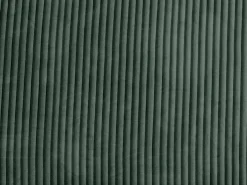 Vente-unique Sofás Y Sillones|Sofá De Terciopelo|Sofá de 2 plazas de terciopelo verde oscuro AMELIA