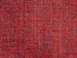 Maison Céphy Sofá de 3 plazas en tela texturizada POGNI de Rojo Sale
