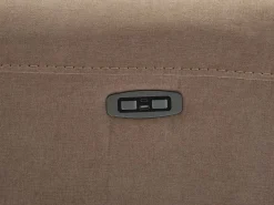 Sofá de 3 plazas reclinable eléctrico de tela color DJARALO^Vente-unique Clearance
