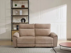 Sofá de 3 plazas reclinable eléctrico de tela color DJARALO^Vente-unique Clearance