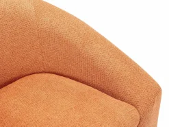 Vente-unique Conjunto Sofá Y Sillón|Sofá de 2 plazas y sillón de tela OSSANA