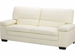 Sofá de 3 plazas y sillón de piel de búfalo MIMAS II^LINEA SOFA