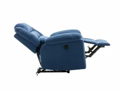 Sofá de 3 plazas y sillón reclinable eléctrico de tela BUROLO^Vente-unique Discount