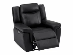 Sofá de 3 plazas y sillón relax eléctrico de piel KENNETH^Vente-unique