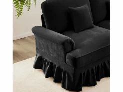 Sofá de dos plazas Módulos flexibles Convertible en sofá cama Puff multifunción Chenilla^ Outlet