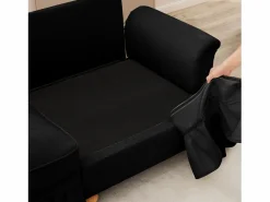 Sofá de dos plazas Módulos flexibles Convertible en sofá cama Puff multifunción Chenilla^ Outlet
