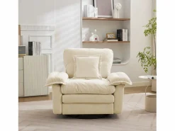 Hauss Spole Conjunto Sofá Y Sillón|Sofá de dos plazas y sillones giratorios en tejido chenilla - Con cojines