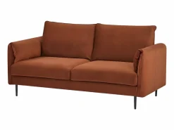 Sofá de tres plazas de terciopelo YORK - Amplia comodidad y diseño moderno^SENHO