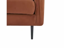 Sofá de tres plazas de terciopelo YORK - Amplia comodidad y diseño moderno^SENHO