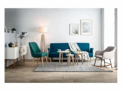 Miliboo Sofá Escandinavo|Sofá diseño convertible OSCAR