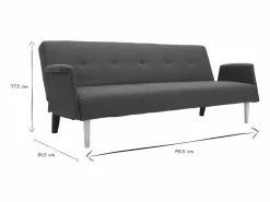 Miliboo Sofá Escandinavo|Sofá diseño convertible OSCAR