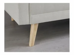 Sofá escandinavo convertible 3 plazas de tela WOODEN^Concept-Usine New
