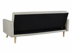 Sofá escandinavo convertible 3 plazas de tela WOODEN^Concept-Usine New