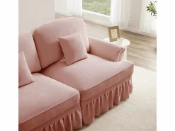 DripeX Sofá Modular|Sofás Club|Sofá Esquina Modular 4 Plazas en U - Chenille - Funda Extraíble y 2 Pufs - 350x140x93cm -