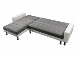 Habitat et jardin Sofá De Terciopelo|Sofá - 4 Plazas|Sofá esquinero convertible y reversible 