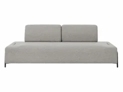 Modus Sofa Sofá modular de 3 plazas de diseño moderno por módulos con mesitas Diadema - Gris claro
