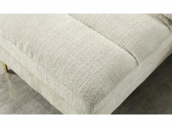 Sofá modular en U (272x136x88 cm) - 6 plazas en chenilla - Convertible en cama - Configuración relax^ Outlet