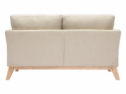 Miliboo Sofá nórdico 2 plazas desenfundable tejido OSLO Beige Online