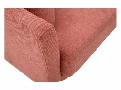 Miliboo Sofá Escandinavo|Sofá nórdico 2 plazas con funda desenfundable efecto aterciopelado color OSLO