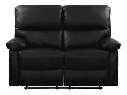 Habitat et jardin Sofá reclinable 2 plazas "Lincoln" - Color Negro Discount