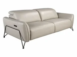 Angel Cerda Sofá relax 3 plazas piel arena 6264 Beige Online