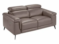 Angel Cerda Sofá De Piel|Sofá relax 2 plazas piel visón 6106