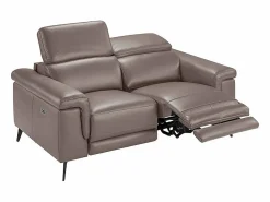 Angel Cerda Sofá De Piel|Sofá relax 2 plazas piel visón 6106