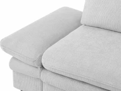 Sofá rinconera convertible y reversible en chenilla claro SIVIARA^Vente-unique