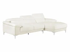 LINEA SOFA Todos Los Sofás|Sofá - 4 Plazas|Sofá rinconera de piel color ángulo derecho SOLANGE