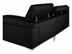 LINEA SOFA Sofá - 4 Plazas|Sofá De Piel|Sofá rinconera de piel ángulo izquierdo color SOLANGE