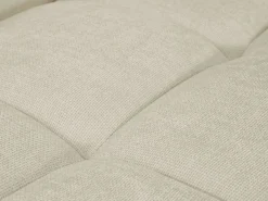 Vente-unique Sofá Xxl|Sofá rinconera de tela con efecto acolchado estilo diseño BERENIA