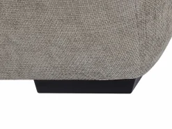 Vente-unique Sofá Xxl|Sofá rinconera de tela acolchado con efecto matelassé de estilo diseño BERENIA