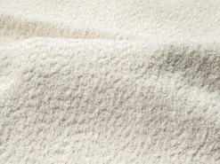Maison Céphy Sofá rinconera derecha abierto en tela bouclé POGNI de Blanco Best