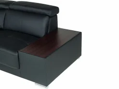 Sofá rinconera derecha de Cuero vacuno color NAHIA^LINEA SOFA Sale