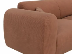 Sofá rinconera derecha de pana POGNI de^Maison Céphy Sale