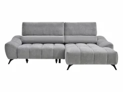 Sofá rinconera derecha relax con asiento deslizante en tela ELOSIA^Vente-unique New