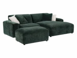 Maison Céphy Sofá Modular|Sofá rinconera derecha y chaise longue de pana TIRONO de