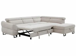 Sofá rinconera derecho convertible en tela texturizada VAVERDO^Vente-unique Discount