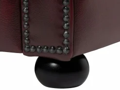Sofá rinconera izquierda chesterfield 100% piel BRENTON^LINEA SOFA Discount