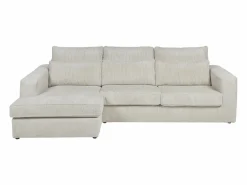 sofá rinconera izquierda de pana MONDOVI^Vente-unique New