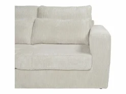 sofá rinconera izquierda de pana MONDOVI^Vente-unique New