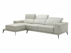 LINEA SOFA Sofá De Piel|Sofá rinconera izquierda de cuero de búfalo ANDOR