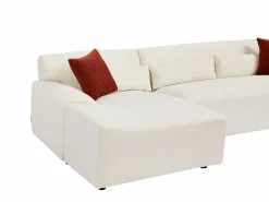Sofá rinconera izquierda en chenilla OVILIO^Vente-unique New