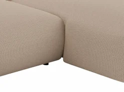 Sofá rinconera panorámico de pana POGNI de^Maison Céphy Discount