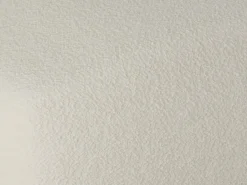 Maison Céphy Sofá rinconera panorámico en tela bouclé - - POGNI de Blanco Discount