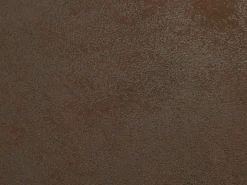 Sofá rinconera panorámico y puf de microfibra aspecto cuero envejecido CHESTERFIELD^Vente-unique Best