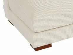 Sofá rinconera reversible de pana SPERONE de Pascal Morabito^Vente-unique Clearance